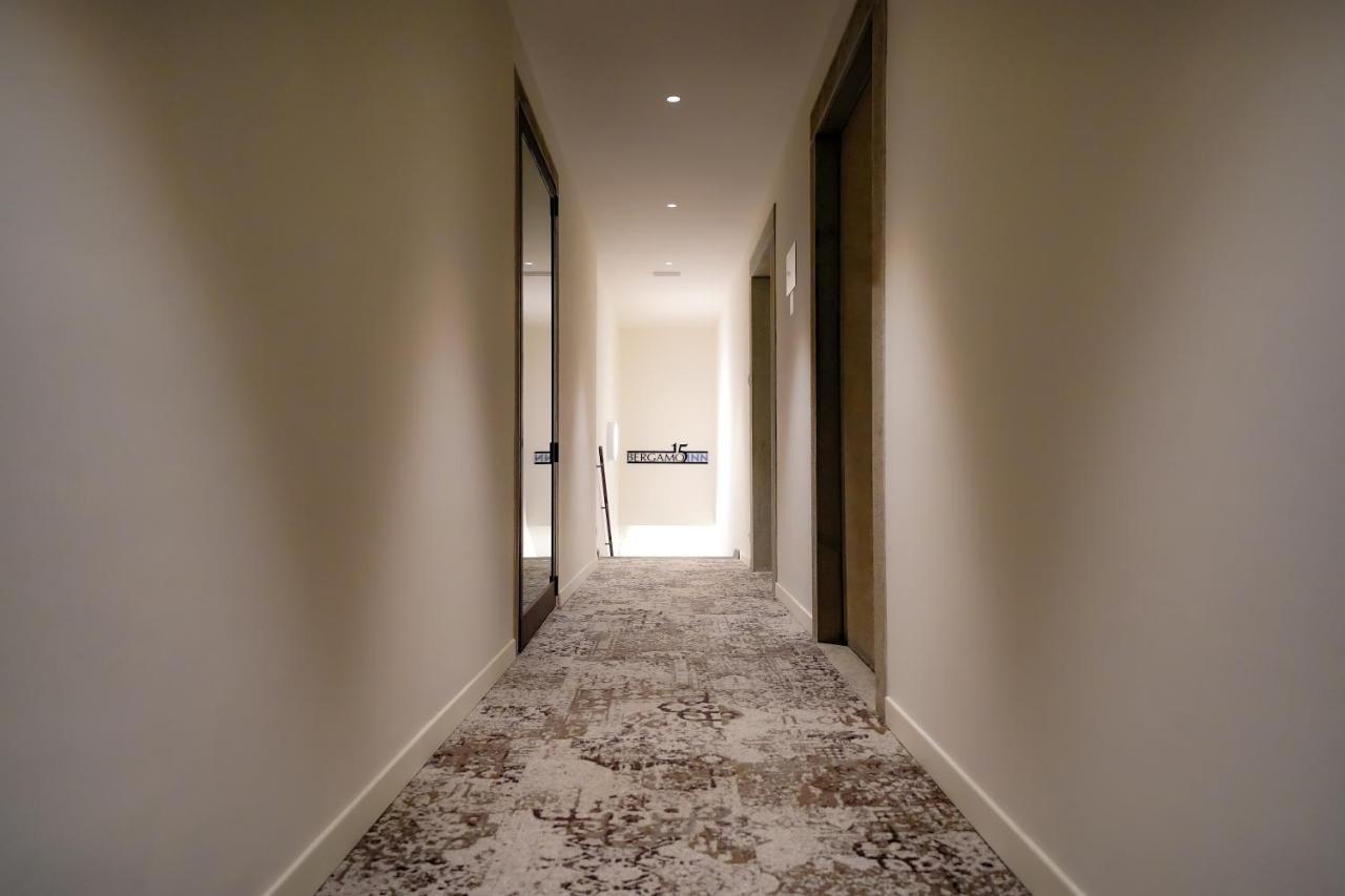 贝尔加莫 贝加莫15号旅馆酒店 外观 照片 A corridor in a hotel