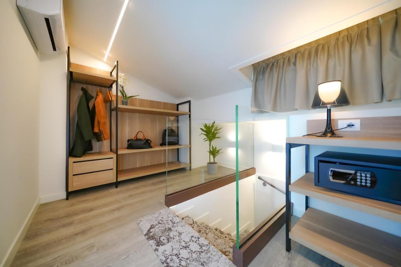 贝尔加莫 贝加莫15号旅馆酒店 外观 照片 A safe in a hotel room